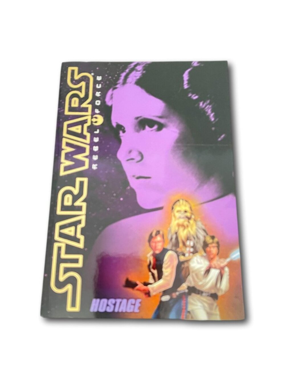 Star Wars Rebel Force Hostage Princess Leia Wheeler Scholastic First Ed PB